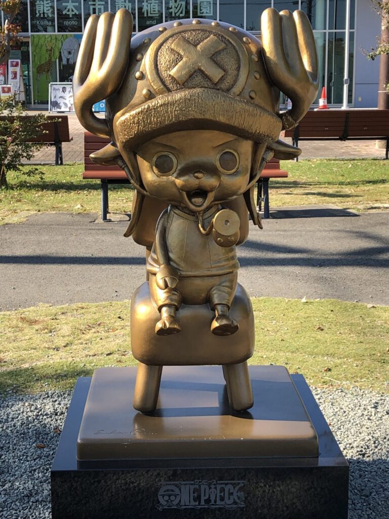 ワンピース　ワーコレ　銅像ミニフィギュア　熊本限定　チョッパーキャラクターグッズ